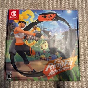 Nintendo Ring Fit Adventure with Orange and Black Accents